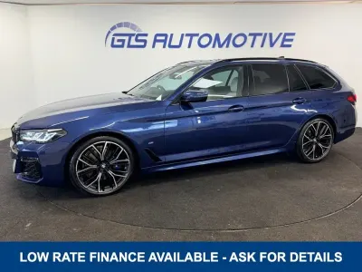 Used BMW 520 M Sport 190 HP (139 kW) 2023 Blue Estate
