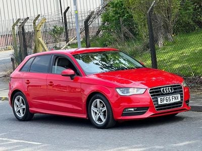 Used Audi A3 2015 Red Hatchback