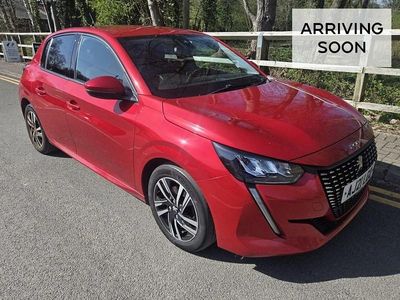 Used Peugeot 208 Allure 100 HP (73 kW) 2021 Red Hatchback
