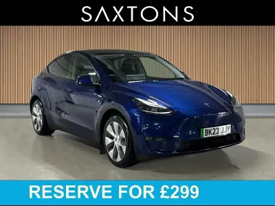 Used Tesla Model Y Long Range AWD 378 kW (514 HP) 2023 Blue SUV
