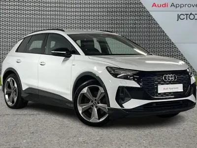 Used Audi Q4 e-tron Advanced 150 kW (204 HP) 2023 White SUV