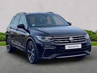 Black Used 2023 VW Tiguan R-line SUV | £27,043 (Fair price)