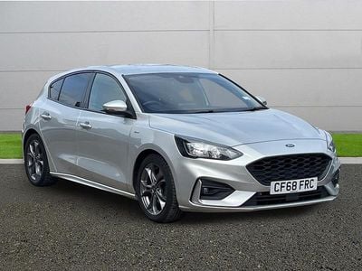 Used Ford Focus ST-Line 125 HP (91 kW) 2019 Silver Hatchback