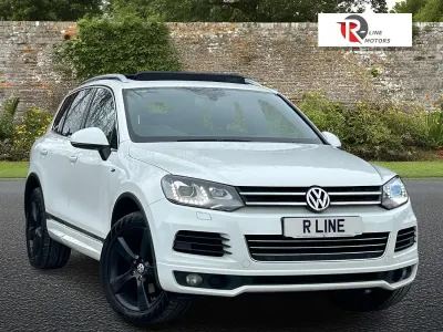 Używany VW Touareg R-line 245 KM (180 kW) 2013 Biały SUV