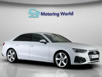 Used Audi A4 S-Line 150 HP (110 kW) 2023 White Sedan