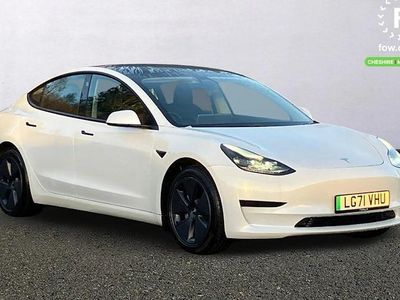 Used Tesla Model 3 Standard Range 208 kW (283 HP) 2021 White Sedan