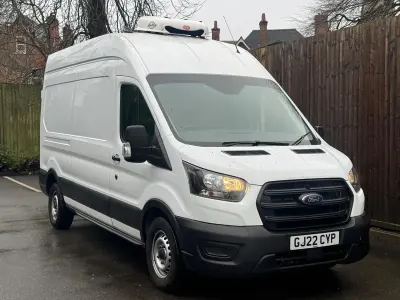 Usado Ford Transit S 105 HP (77 kW) 2022 Branco Van