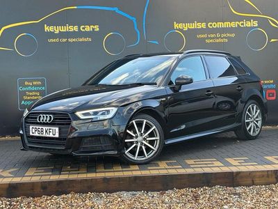 Black Used 2018 Audi A3 Sportback Black Edition Hatchback | £14,490 (Fair price)