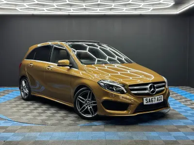 Used Mercedes B200 AMG Line Premium Plus 156 HP (114 kW) 2017 Beige MPV