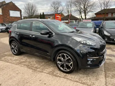 Used Kia Sportage GT-Line 177 HP (130 kW) 2019 Black SUV