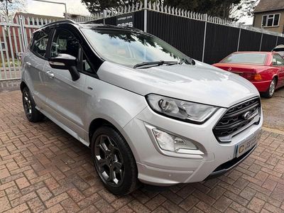 Used Ford Ecosport ST-Line 125 HP (91 kW) 2019 Silver SUV