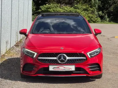 Used Mercedes A220 AMG line 2019 Red Hatchback