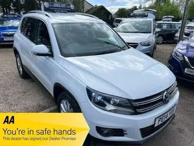 Używany VW Tiguan Match 2014 Biały SUV