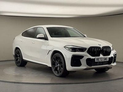 Alpine white Used 2022 BMW X6 M Sport SUV | £45,850 (Fair price)
