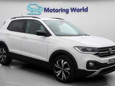White Used 2023 VW T-Cross Black Edition SUV | £16,000 (Fair price)