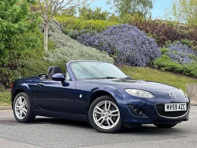 Usado Mazda MX5 126 HP (92 kW) 2009 Azul Cabrios