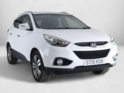 Used Hyundai ix35 Premium 115 HP (84 kW) 2015 White SUV