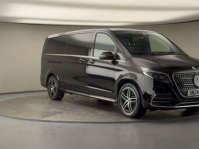 Black Used 2023 Mercedes V300 AMG line MPV | £73,250