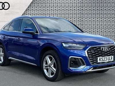 Used Audi Q5 S-Line 265 HP (194 kW) 2023 Ultra blue SUV