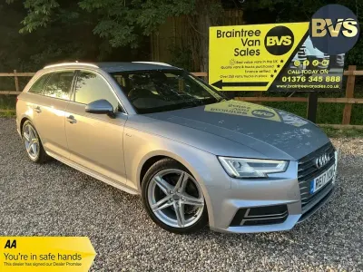 Used Audi A4 S-Line 190 HP (139 kW) 2017 Silver Estate