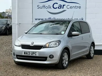 Used Skoda Citigo Elegance 75 HP (55 kW) 2013 Silver Hatchback