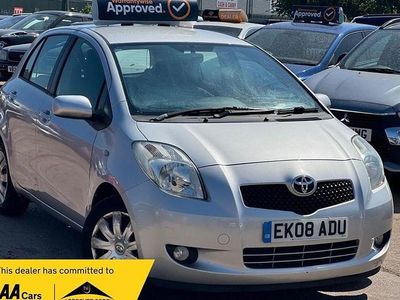 Silver Used 2008 Toyota Yaris T3 Hatchback | £2,975 (Fair price)