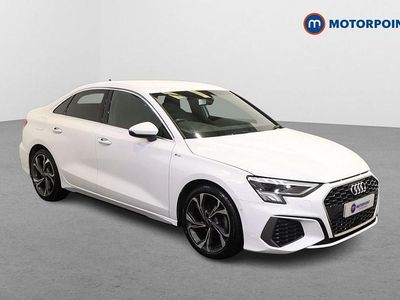Used Audi A3 S-Line 2022 White Sedan