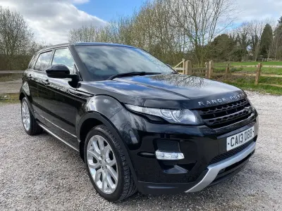 Used Land Rover Range Rover evoque Dynamic 190 HP (139 kW) 2014 Black SUV