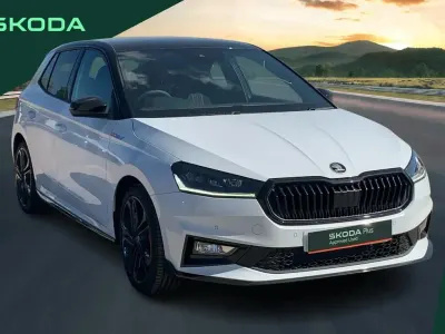 New Skoda Fabia 174 HP (127 kW) 2026 White Hatchback