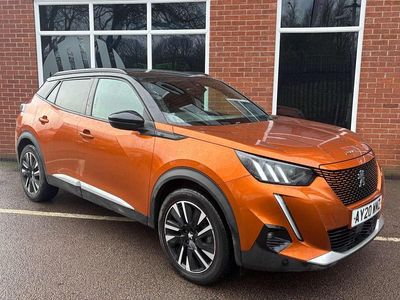Used Peugeot e-2008 GT-line 2020 Orange SUV