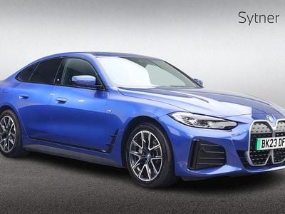 Used BMW i4 M Sport 250 kW (340 HP) 2023 Blue Sedan