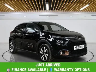 Begagnad Citroën C3 PureTech 83 HK (61 kW) 2023 Svart Halvkombi