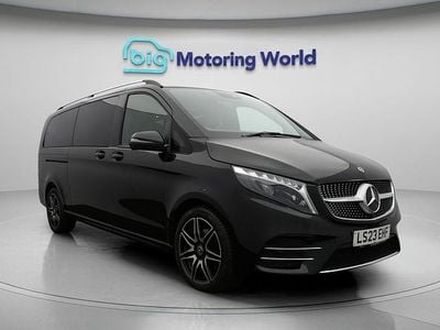 Black Used 2023 Mercedes V300 AMG line MPV | £54,300 (Good price)