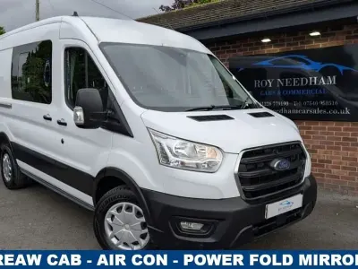 Begagnad Ford Transit Trend 130 HK (95 kW) 2022 Vit Van