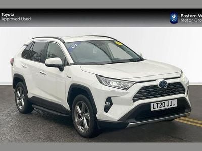 White Used 2020 Toyota RAV4 Hybrid SUV | £25,999 (Fair price)