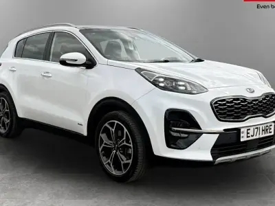 Used Kia Sportage GT-Line S 136 HP (100 kW) 2021 White SUV