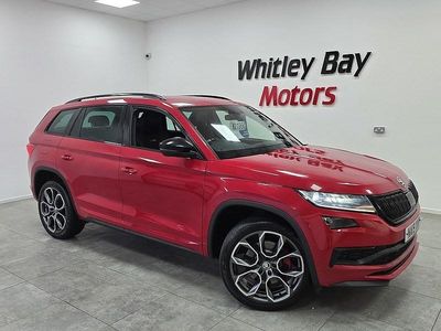 Used Skoda Kodiaq vRS 239 HP (175 kW) 2019 Red SUV