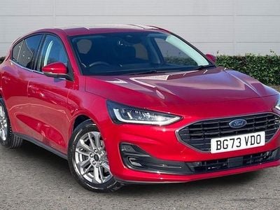 Used Ford Focus Titanium 125 HP (91 kW) 2023 Red Hatchback