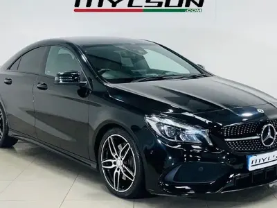 Used Mercedes CLA220 AMG line 177 HP (130 kW) 2017 Black Sedan