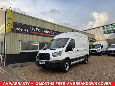 Used Ford Transit 130 HP (95 kW) 2018 White Van