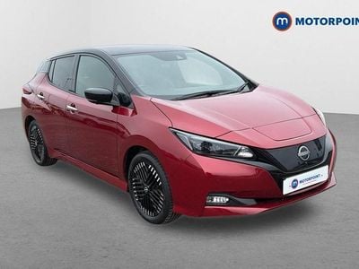 Used Nissan Leaf Tekna 110 kW (150 HP) 2023 Red Hatchback