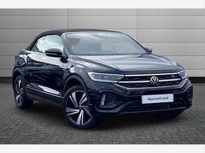 Black Used 2025 VW T-Roc Cabriolet R-line Cabriolet | £25,650 (Good price)