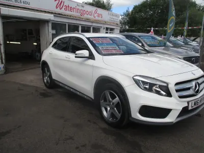 Used Mercedes GLA200 AMG line 136 HP (100 kW) 2016 White SUV