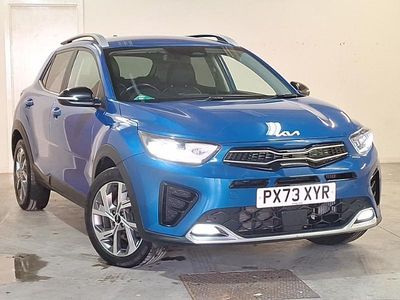 Used Kia Stonic GT-Line 118 HP (86 kW) 2023 Blue SUV