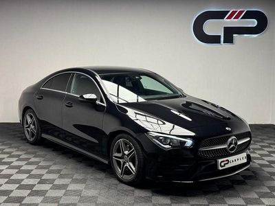 Used Mercedes CLA220 AMG line 190 HP (139 kW) 2022 Black Sedan