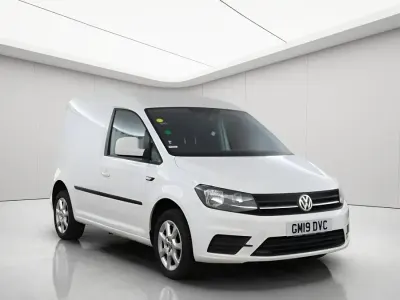 Used VW Caddy Trendline 102 HP (75 kW) 2019 White MPV