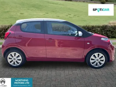 Used Citroën C1 Feel 81 HP (59 kW) 2017 Red Hatchback