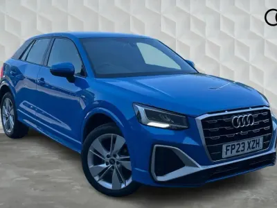 Used Audi Q2 S-Line 150 HP (110 kW) 2023 Blue SUV