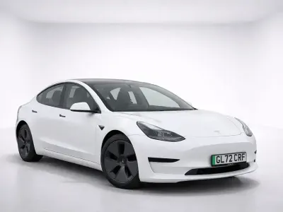 Used Tesla Model 3 RWD 177 kW (241 HP) 2022 White Sedan