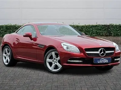 Used Mercedes SLK250 2014 Red Cabriolet